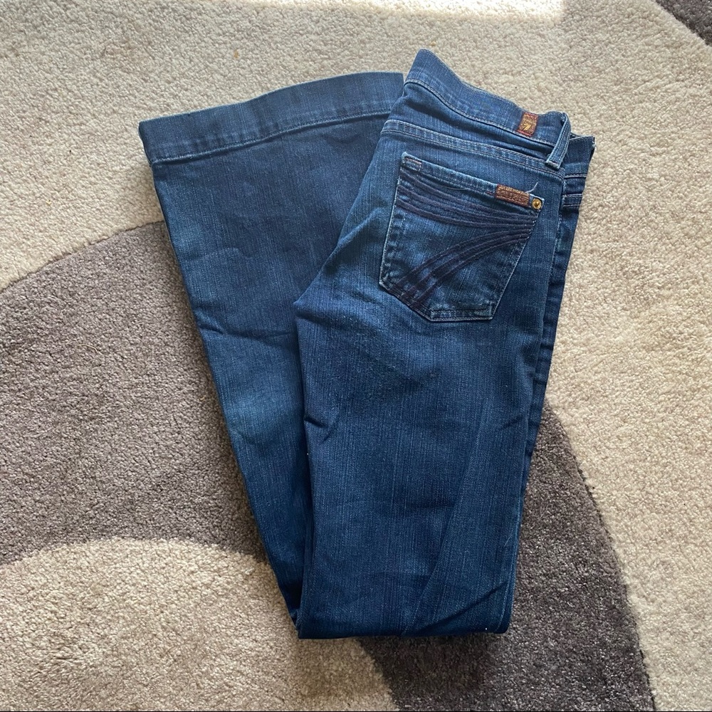 7 for All Man Kind Bootcut jeans
